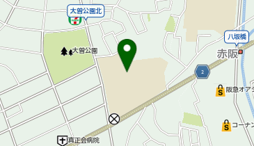 第三中学校の地図画像