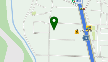 勝部センターの地図画像