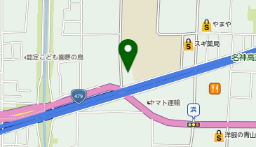 浜センターの地図画像