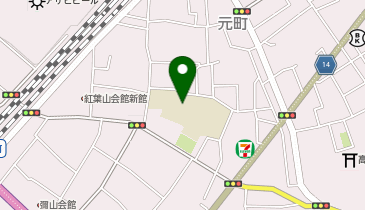 吹田第一小学校の地図画像