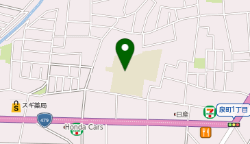 吹田第二小学校の地図画像