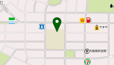 吹田南小学校の地図画像