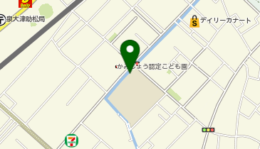 上條小学校の地図画像