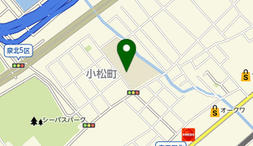 浜小学校の地図画像