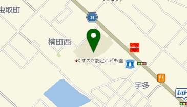 楠小学校の地図画像