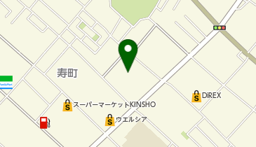 条南幼稚園の地図画像