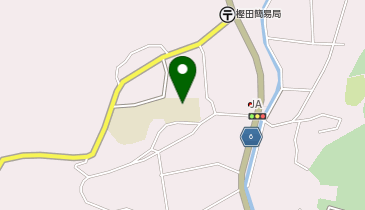 樫田小学校の地図画像