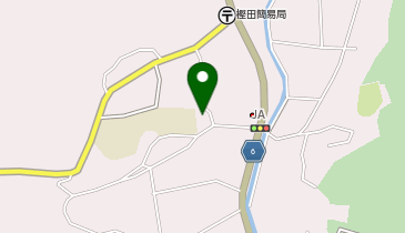 樫田支所の地図画像