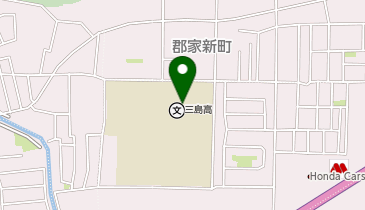 三島高等学校の地図画像
