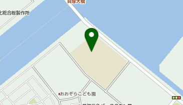 二色学園体育館の地図画像