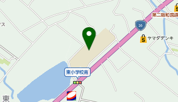 浜手地区公民館の地図画像