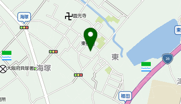 青少年人権教育交流館の地図画像