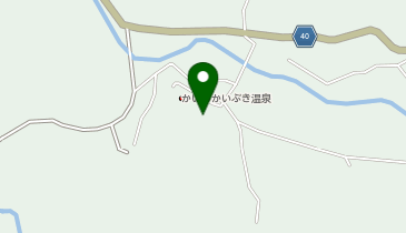 かいづかいぶき温泉体育館の地図画像