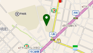 守口小学校の地図画像