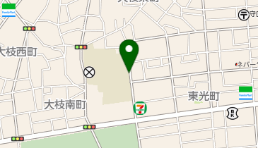 さくら小学校の地図画像