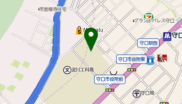 第一中学校の地図画像