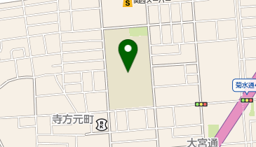 樟風中学校の地図画像