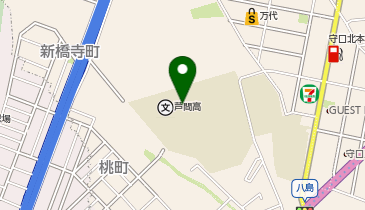 芦間高校の地図画像