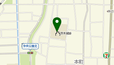 茨木小学校の地図画像