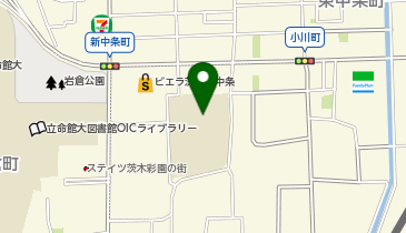 中条小学校の地図画像