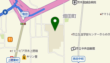 畑田小学校の地図画像