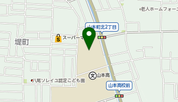 山本小学校の地図画像