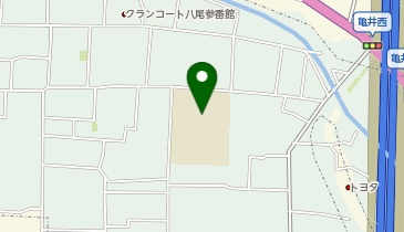 竹渕小学校の地図画像