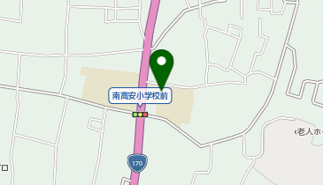 南高安小学校の地図画像