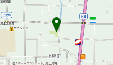 上尾公園の地図画像