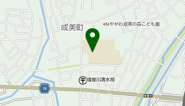 成美小学校の地図画像