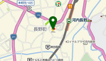 ノバティホールの地図画像