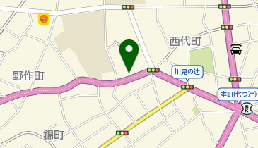 ラブリーホールの地図画像