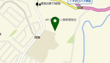 くすのかホールの地図画像