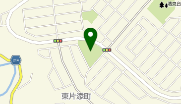 清見台第5公園の地図画像