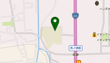 松原西小学校の地図画像