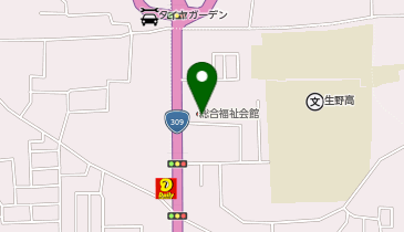 松原市総合福祉会館の地図画像