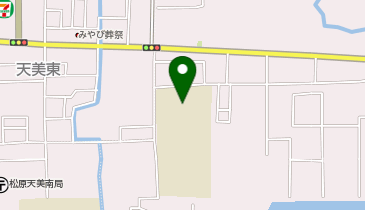 松原第二中学校の地図画像