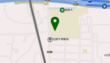 阪南大学本キャンパスの地図画像