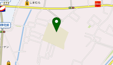 三箇小学校の地図画像