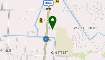 氷野小学校の地図画像