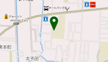 南郷小学校の地図画像