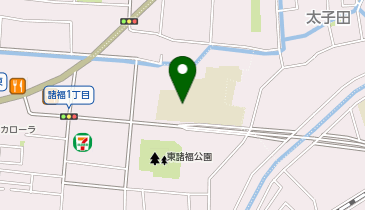 諸福小学校の地図画像