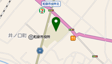 国府小学校の地図画像