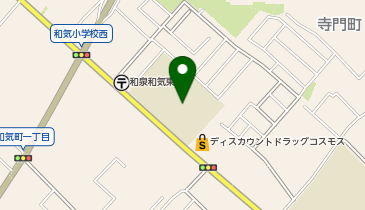 和気小学校の地図画像