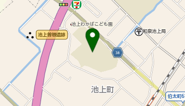池上小学校の地図画像
