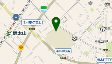 幸小学校の地図画像