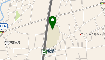 箕面小学校の地図画像