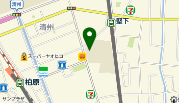 柏原東小学校の地図画像