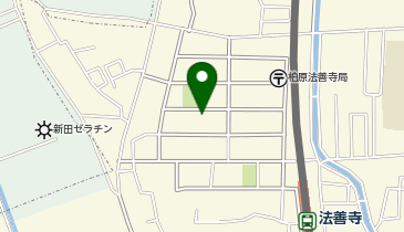 法善寺保育園の地図画像