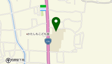 堅下小学校の地図画像